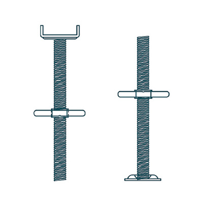 可調拖撐-可調底座